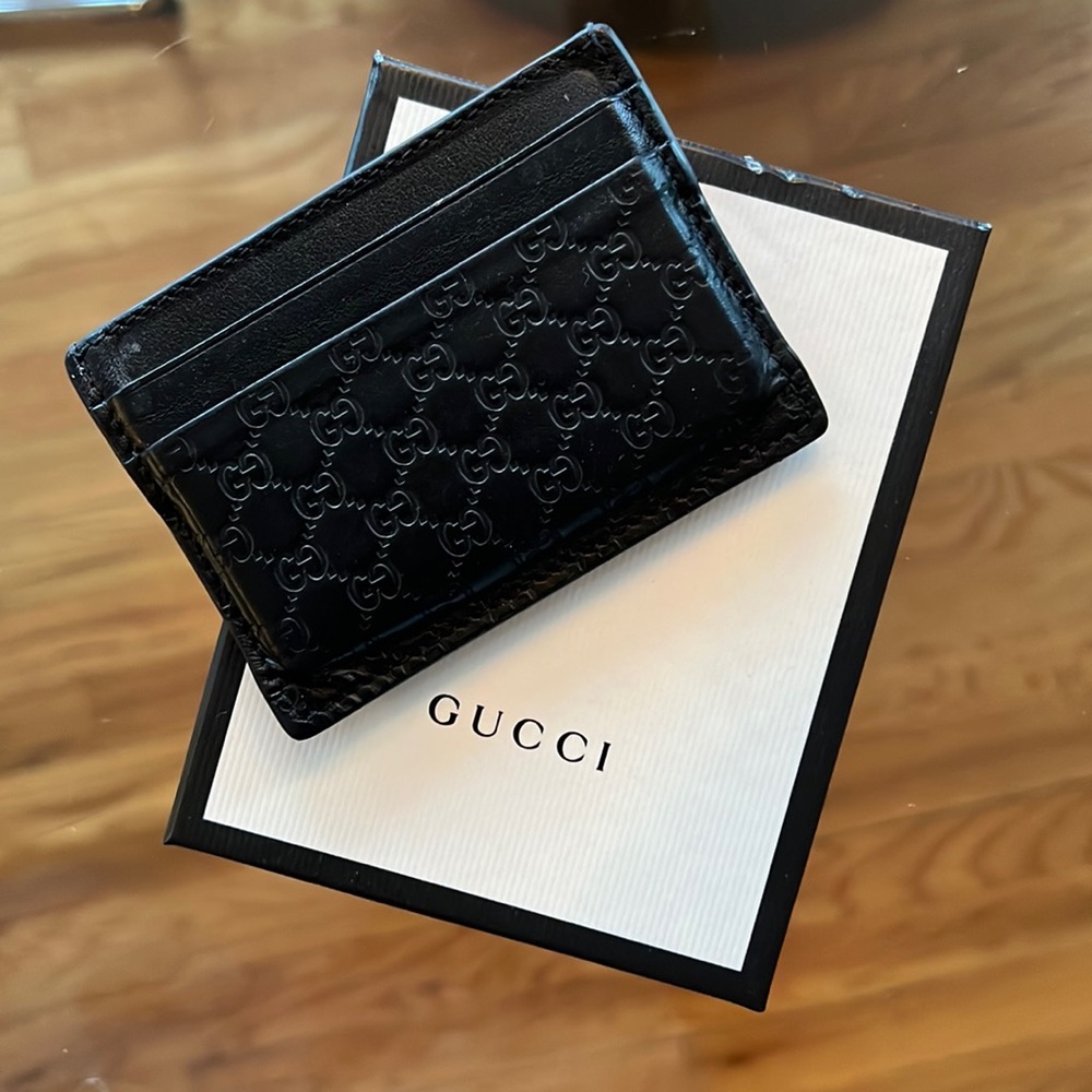 Gucci card holder